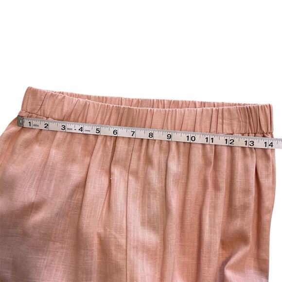 LULUS Taking a Vacation Light Pink Side Slit Jogger Pants Womens M, Coastal Boho - Picture 9 of 11
